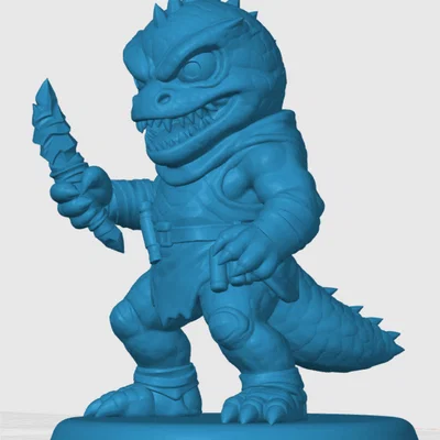 Mô hình Gorn phong cách Chibi cho tín đồ Star Trek