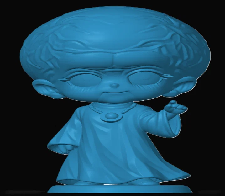 Mô hình Chibi Talosian phong cách Star Trek in 3D - Image 1