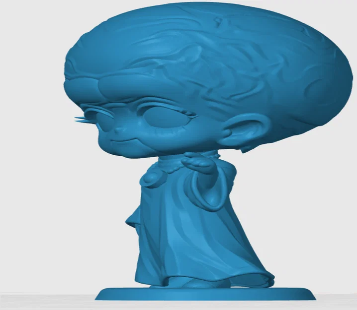 Mô hình Chibi Talosian phong cách Star Trek in 3D - Image 2