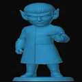 Mô hình 3D Romulan Chibi - Đồ chơi trang trí Star Trek cực chất - Thumbnail 1