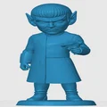 Mô hình 3D Romulan Chibi - Đồ chơi trang trí Star Trek cực chất - Thumbnail 3