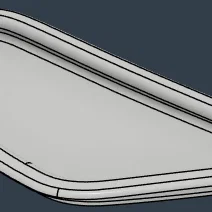 Tay nắm bên hông yên xe BMW R100RS 1980 - Phụ tùng in 3D