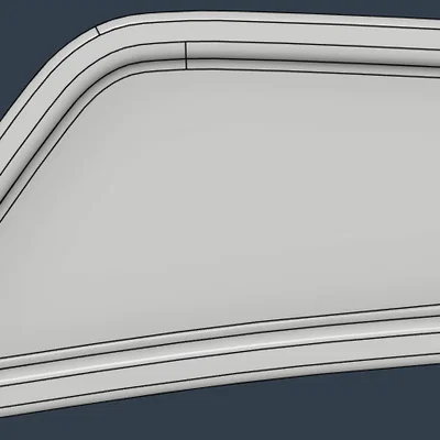 Tay nắm bên hông yên xe BMW R100RS 1980 - Phụ tùng in 3D