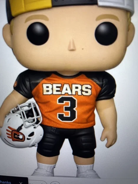 Mô hình cầu thủ bóng bầu dục phong cách Funko Pop độc đáo - Image 1