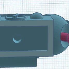 Mô hình 3D phần ngực nhân vật Fred - Thiết kế lắp ráp chi tiết