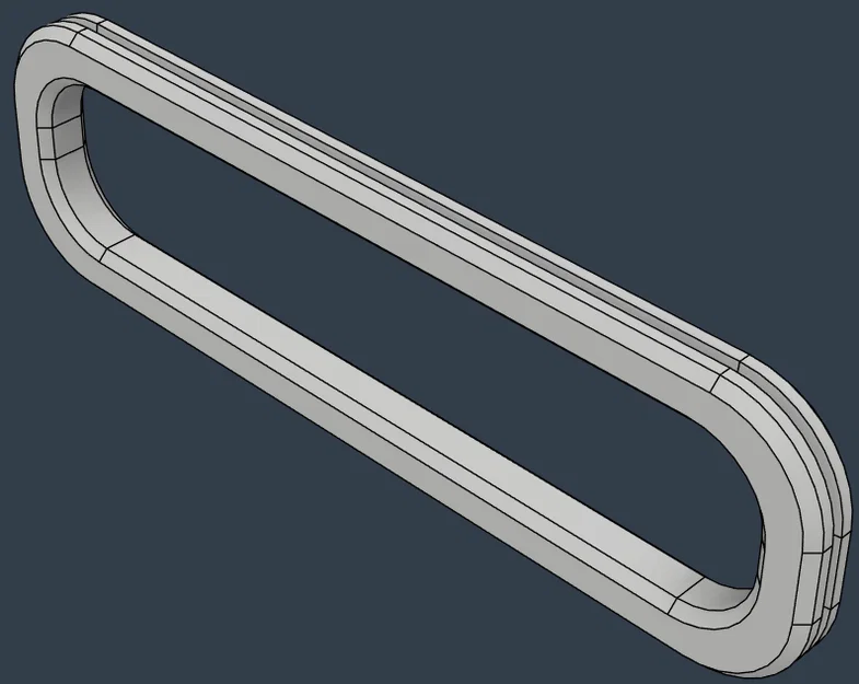 Tay nắm 3D cho khung lưới - Phụ kiện DIY tiện lợi và thẩm mỹ - Image 1