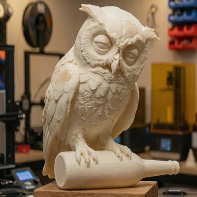 OwlyFans - AlkoOwl: Chú cú độc lạ cho bộ sưu tập của bạn