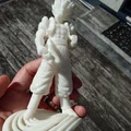 Mô hình 3D nhân vật Gogeta Blue Dragon Ball tối ưu in ấn - Thumbnail 3