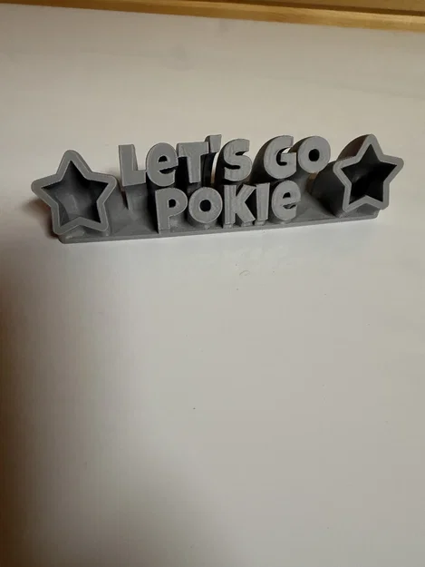 Mô hình trang trí để bàn Let's Go Pokie độc đáo - Image 1