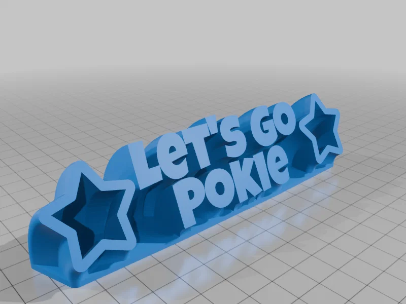 Mô hình trang trí để bàn Let's Go Pokie độc đáo - Image 2