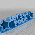 Mô hình trang trí để bàn Let's Go Pokie độc đáo - Thumbnail 2