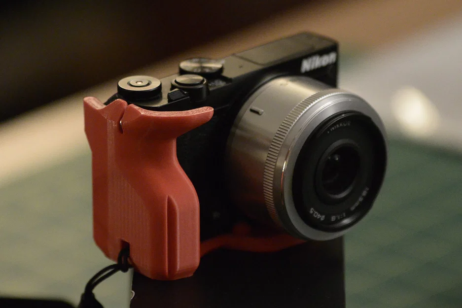 Báng cầm (Grip) tích hợp Plate Tripod cho Nikon 1 J5 - Image 1