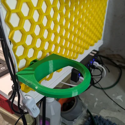 Giá treo máy sấy tóc và súng nhiệt cho hệ thống bảng treo HSW