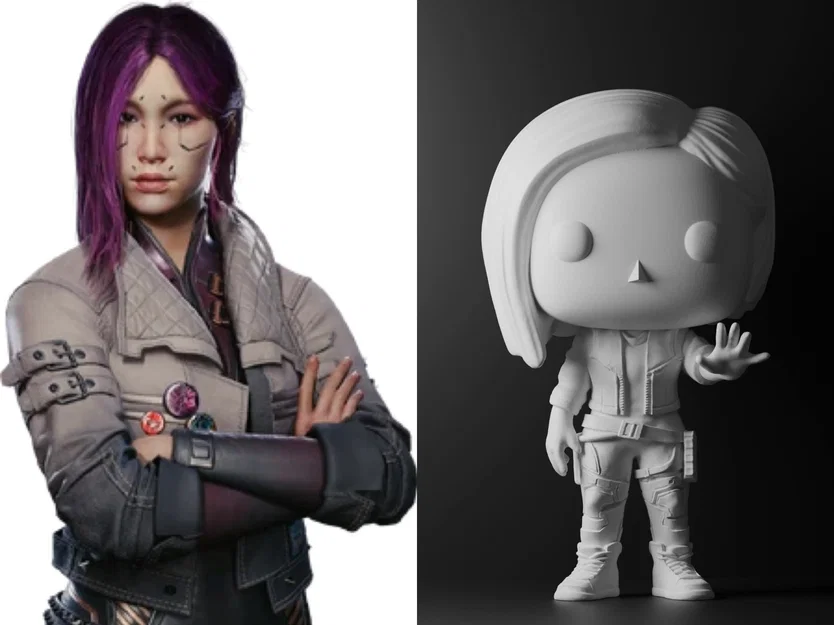 Mô hình Funko Pop Songbird từ Cyberpunk 2077 - Image 1