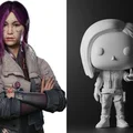 Mô hình Funko Pop Songbird từ Cyberpunk 2077 - Thumbnail 1