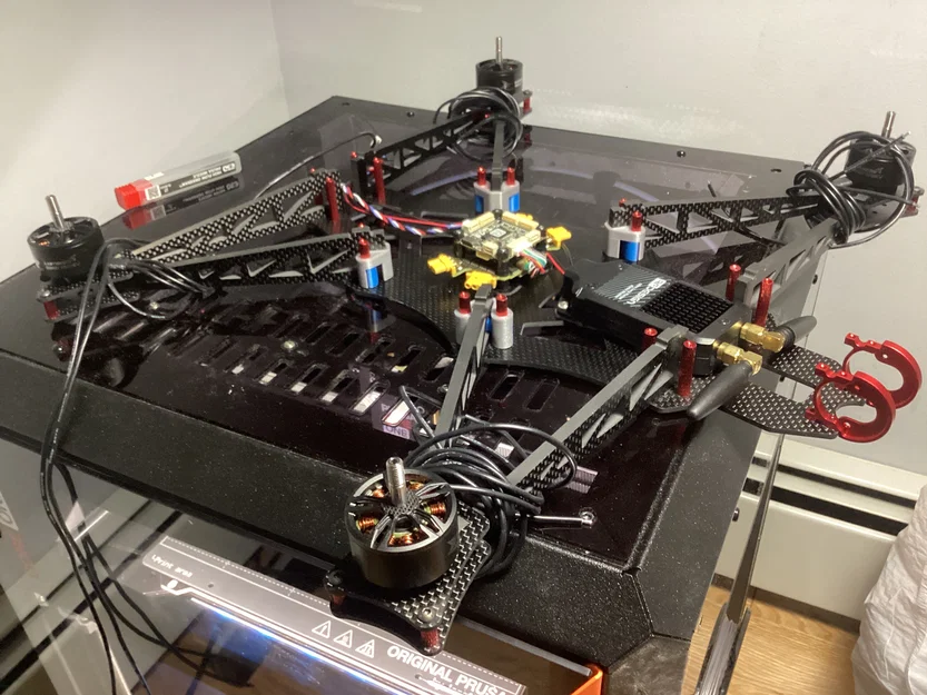 Phụ kiện 3D cho FPV / Pixhawk / Ardupilot trên khung AOS UL10 Cine - Image 1