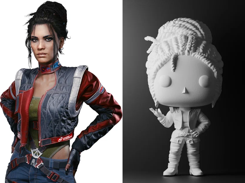 Mô hình Panam Palmer phong cách Funko Pop từ Cyberpunk 2077 - Image 1