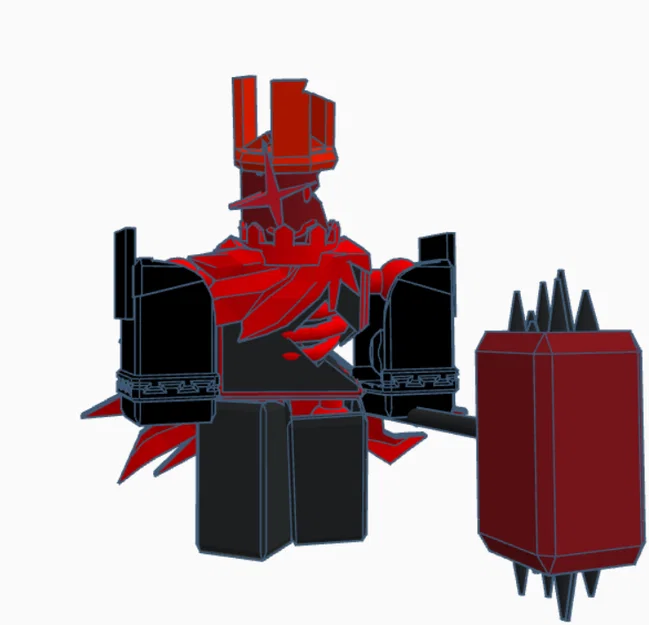 Mô hình nhân vật HAULT Roblox 3D cực ngầu để tự in - Image 1