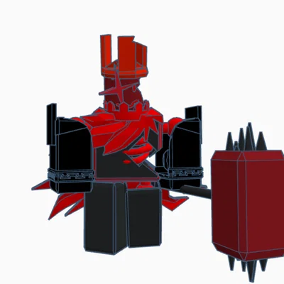 Mô hình nhân vật HAULT Roblox 3D cực ngầu để tự in
