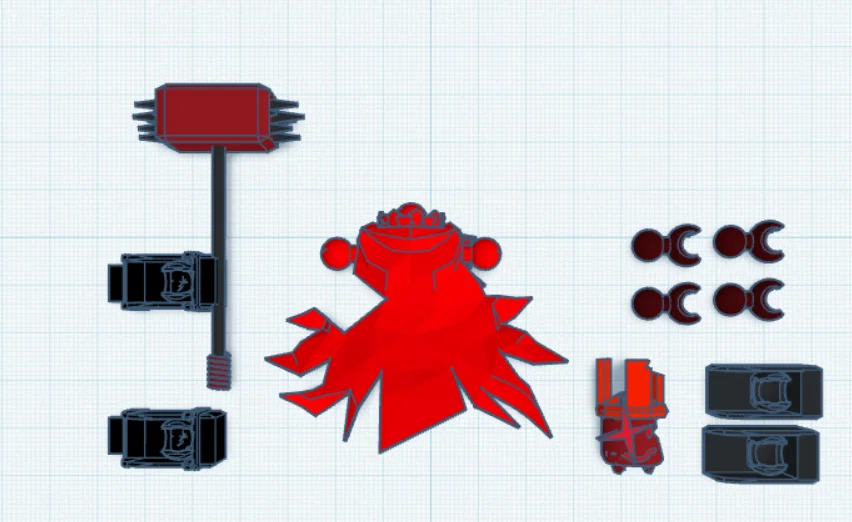 Mô hình nhân vật HAULT Roblox 3D cực ngầu để tự in - Image 2