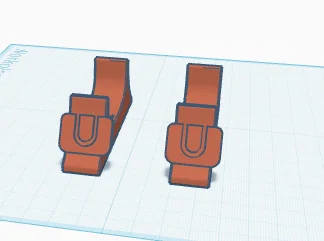 Chân đế dựng đứng máy Wii U (Wii U console stand) in 3D - Image 3