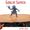 Goblin Sapper - Mô hình in sẵn chất lượng từ Mike Gyver Minis - Thumbnail 1