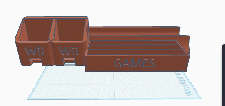 Khay Đựng Phụ Kiện Và Đĩa Game Wii U Gọn Gàng - Image 1