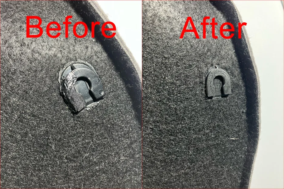 Ngàm giữ ốp cửa cốp sau BMW E39 - Giải pháp thay thế 3D in tại nhà - Image 3