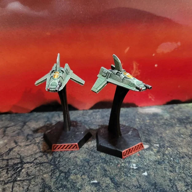 Mô hình tàu chiến không gian Ariane Aerospace Fighter in 3D - Image 1