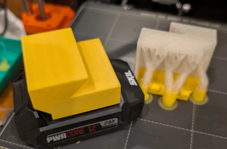 Ngàm French Cleat cho pin Skil 12V - Image 1