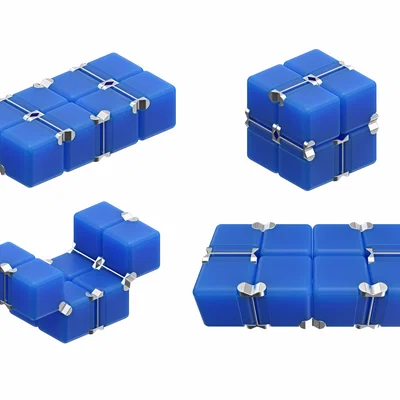 Infinity Cube: Đồ chơi giải trí vô tận in 3D cho đôi tay linh hoạt