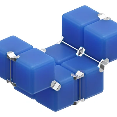 Infinity Cube: Đồ chơi giải trí vô tận in 3D cho đôi tay linh hoạt
