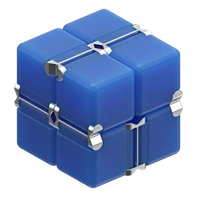 Infinity Cube: Đồ chơi giải trí vô tận in 3D cho đôi tay linh hoạt