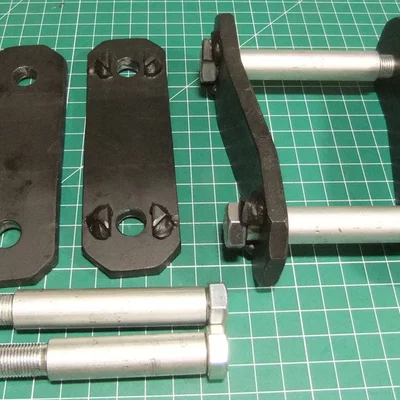 Nhíp xe Leaf Spring Shackle, Kiểu Nén