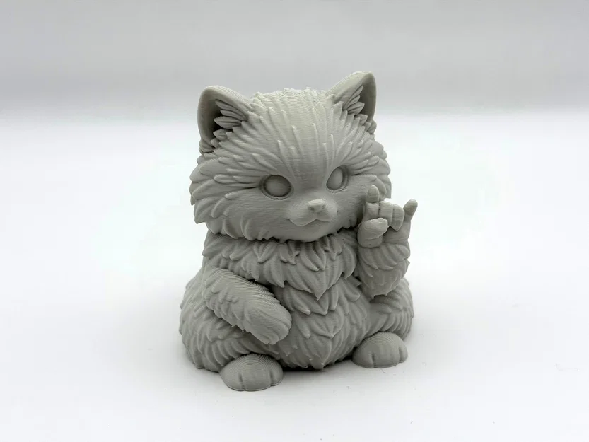 Chonky RockOn Kitten - Bé Mèo Rocker Ú Nu - Image 2