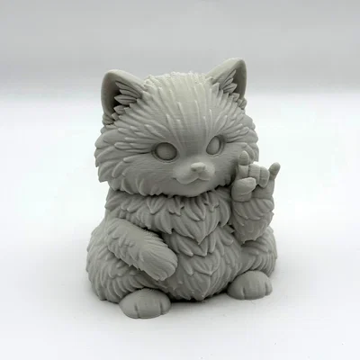 Chonky RockOn Kitten - Bé Mèo Rocker Ú Nu