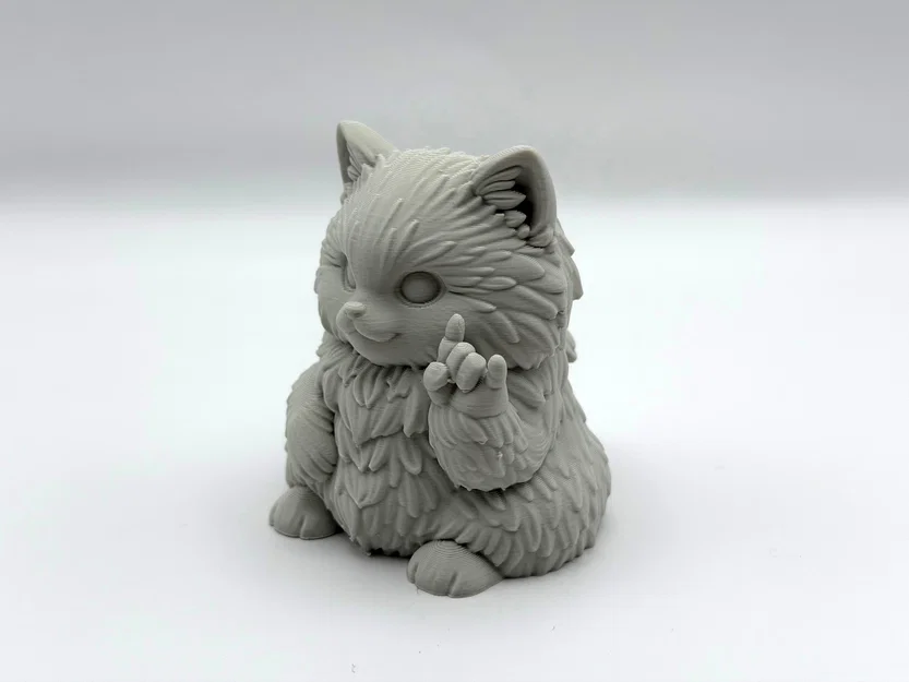 Chonky RockOn Kitten - Bé Mèo Rocker Ú Nu - Image 3