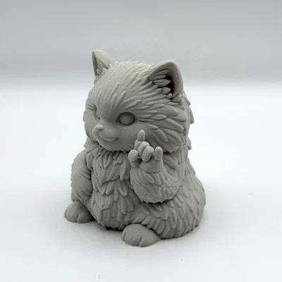 Chonky RockOn Kitten - Bé Mèo Rocker Ú Nu