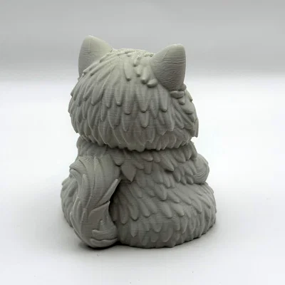 Chonky RockOn Kitten - Bé Mèo Rocker Ú Nu
