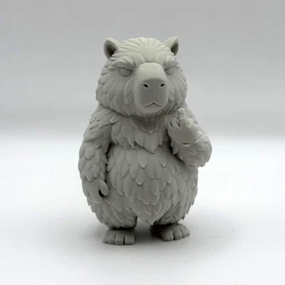 Mô hình Capybara Giơ Ngón Tay Giữa (Middlefinger Capybara)