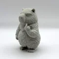 Mô hình Capybara Giơ Ngón Tay Giữa (Middlefinger Capybara) - Thumbnail 3