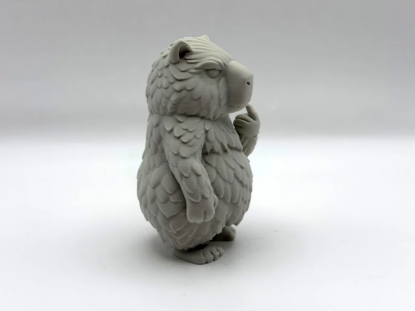 Mô hình Capybara Giơ Ngón Tay Giữa (Middlefinger Capybara) - Image 5