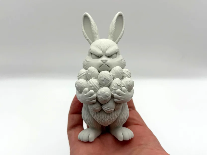 Grumpy Easter Bunny - Chú thỏ Phục sinh cau có - Image 1