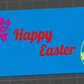 Bảng hiệu trang trí lễ Phục sinh (Easter sign) thiết kế tinh tế - Thumbnail 1