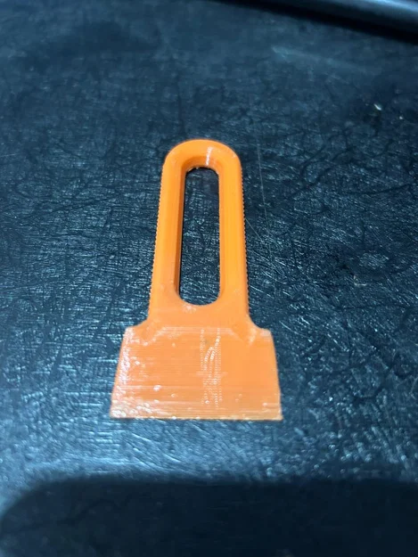 ErgoGrip Bed Scraper – Lưỡi Nạy Bàn In Góc Nghiêng + Tay Cầm Vân Nhám (Không Trầy Bàn) - Image 1