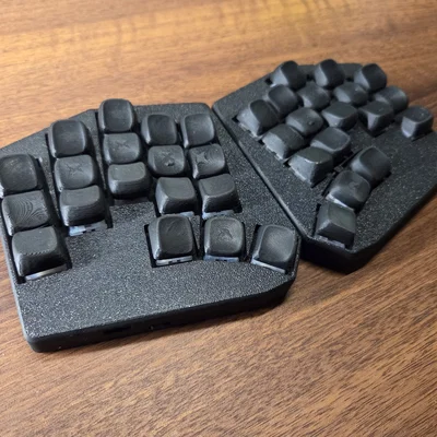 Vỏ case cho bàn phím chia đôi Hector36