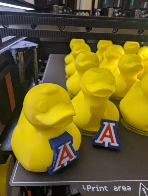 Mô hình chú vịt UofA (UofA Duck) - Image 1