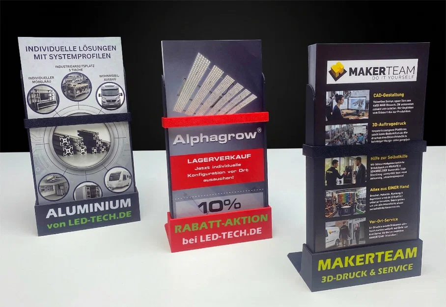 Kệ Đựng Tờ Rơi DIN LONG Tùy Chỉnh Dễ In - Image 1