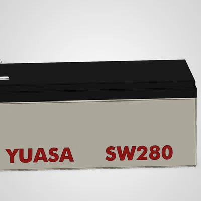 Mô hình 3D Pin YUASA SW280