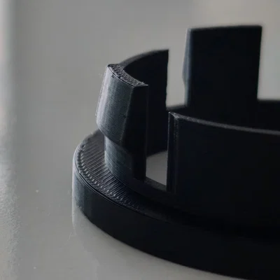 Nắp chụp mâm xe VW 56mm (Thiết kế 2 phần, kiểu dáng OEM chuẩn zin)